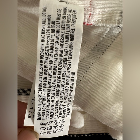 NWT English factory Bohemian festival Tassel & Pom Pom Trim Open Front Jacket - Picture 12 of 12